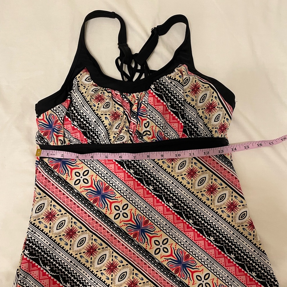 REKITA Multicolor Patterned Tankini - Picture 2 of 7